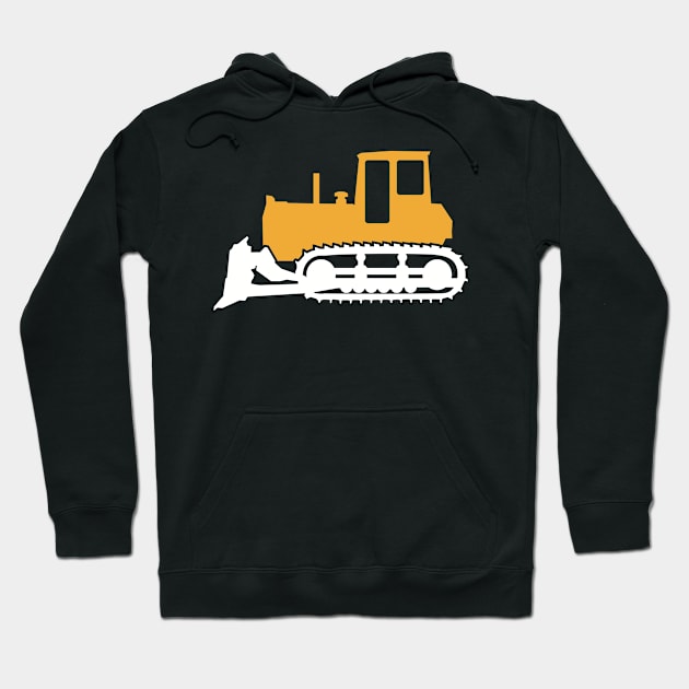 Bulldozer Hoodie by Designzz